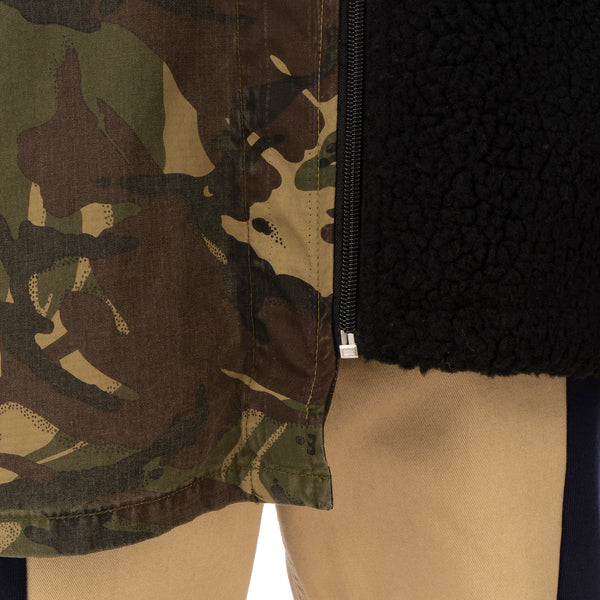 Duran Lantink for Concrete | Fluffy Camo Jacket-1 Camo / Black - Concrete