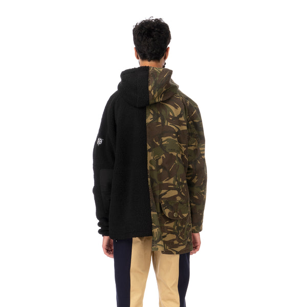 Duran Lantink for Concrete | Fluffy Camo Jacket-1 Camo / Black - Concrete