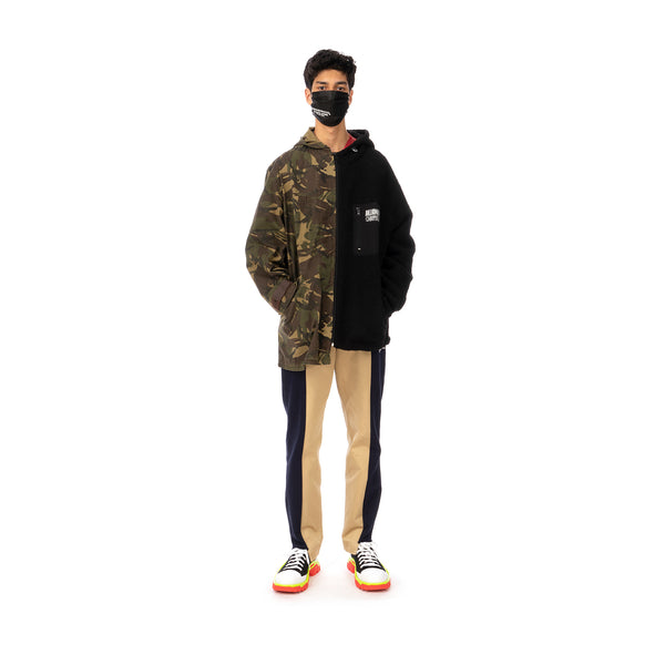 Duran Lantink for Concrete | Fluffy Camo Jacket-1 Camo / Black - Concrete