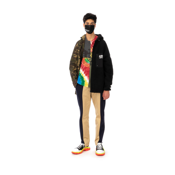 Duran Lantink for Concrete | Fluffy Camo Jacket-1 Camo / Black - Concrete
