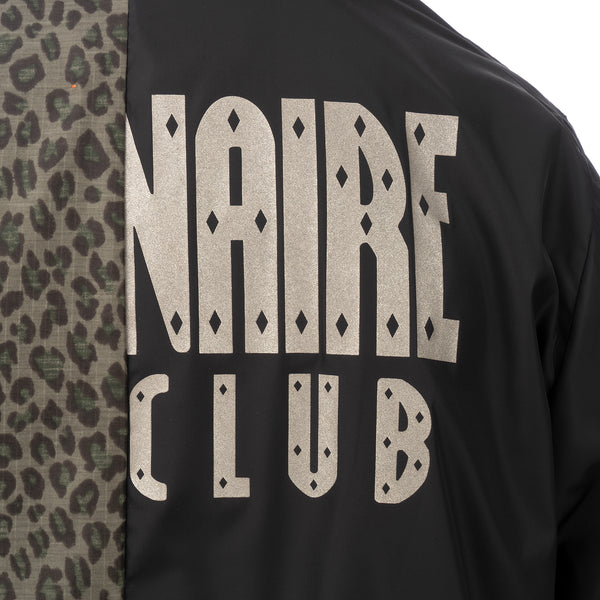 Duran Lantink for Concrete | Leopard Coach Jacket-1 Green / Black - Concrete