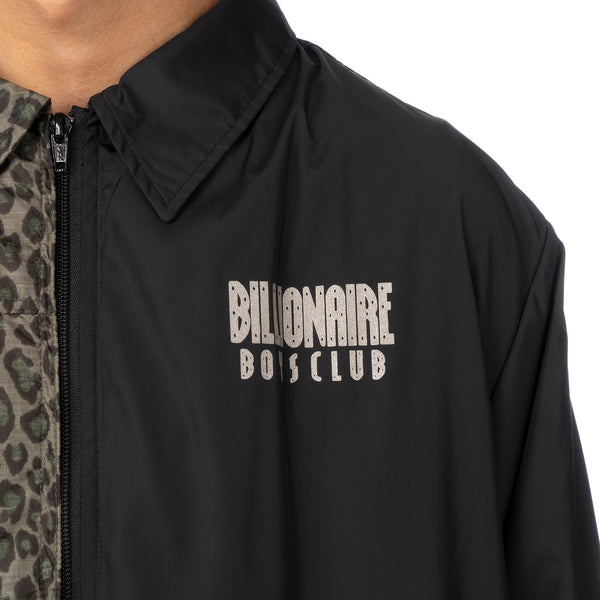 Duran Lantink for Concrete | Leopard Coach Jacket-2 Green / Black - Concrete