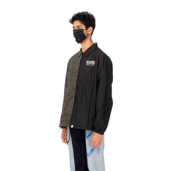 Duran Lantink for Concrete | Leopard Coach Jacket-2 Green / Black - Concrete