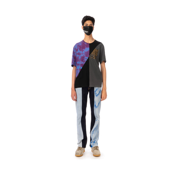 Duran Lantink for Concrete | T-Shirt-1 Purple / Black-Grey - Concrete