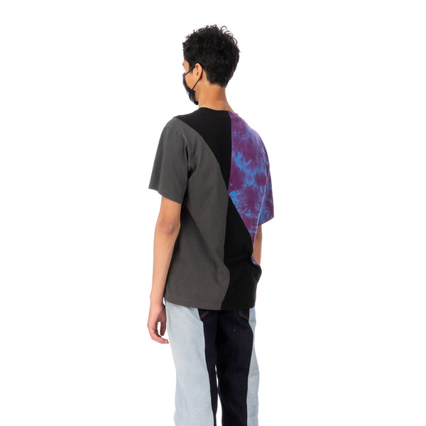 Duran Lantink for Concrete | T-Shirt-1 Purple / Black-Grey - Concrete