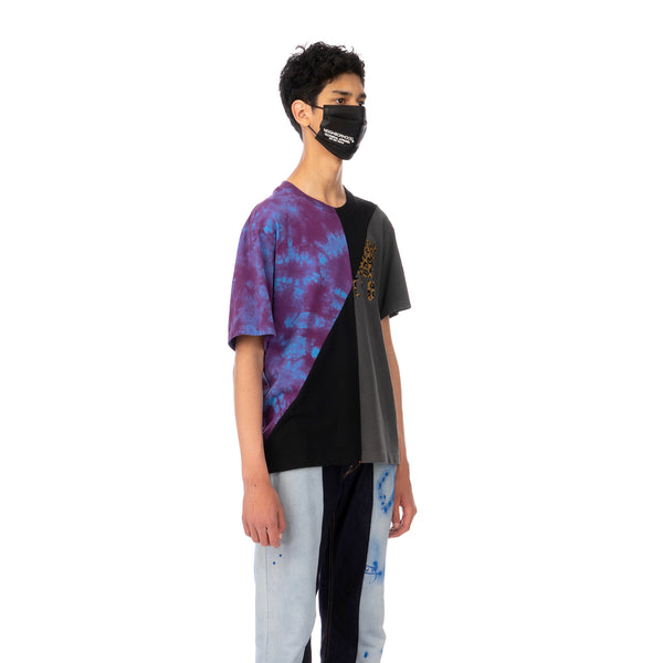 Duran Lantink for Concrete | T-Shirt-1 Purple / Black-Grey - Concrete