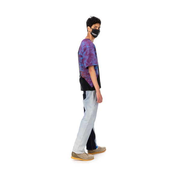 Duran Lantink for Concrete | T-Shirt-1 Purple / Black-Grey - Concrete