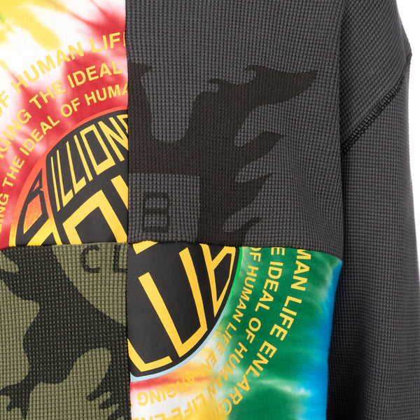 Duran Lantink for Concrete | Tie-Dye Crew-3 Multi / Olive-Grey - Concrete