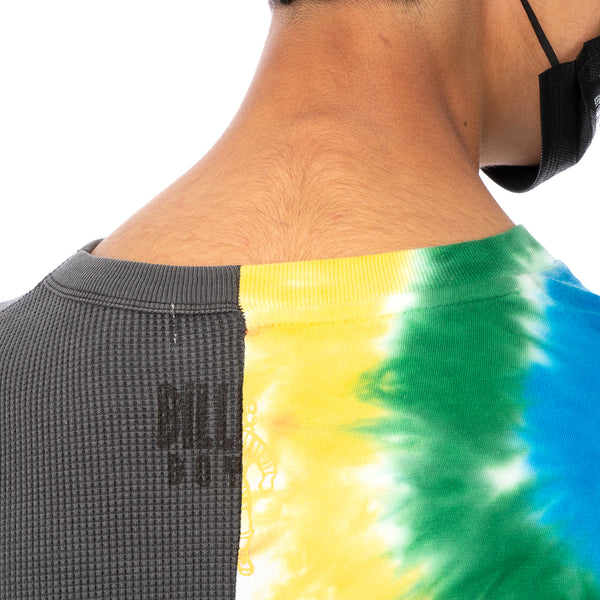 Duran Lantink for Concrete | Tie-Dye Crew-3 Multi / Olive-Grey - Concrete