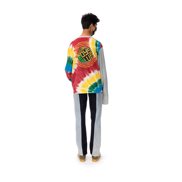 Duran Lantink for Concrete | Tie-Dye Sweater Multi / Light Blue - Concrete