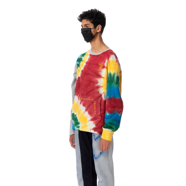 Duran Lantink for Concrete | Tie-Dye Sweater Multi / Light Blue - Concrete