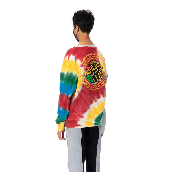 Duran Lantink for Concrete | Tie-Dye Sweater Multi / Light Blue - Concrete