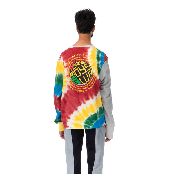 Duran Lantink for Concrete | Tie-Dye Sweater Multi / Light Blue - Concrete