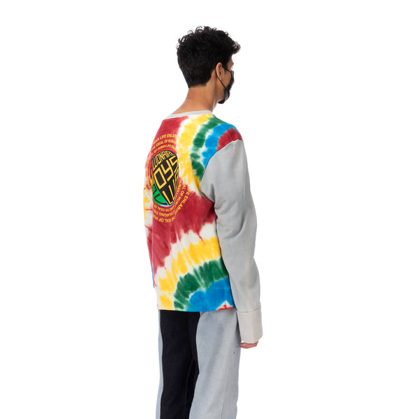 Duran Lantink for Concrete | Tie-Dye Sweater Multi / Light Blue - Concrete