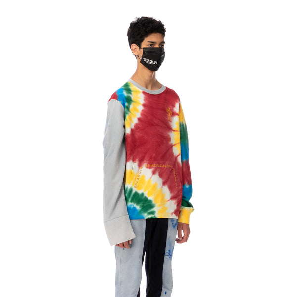 Duran Lantink for Concrete | Tie-Dye Sweater Multi / Light Blue - Concrete