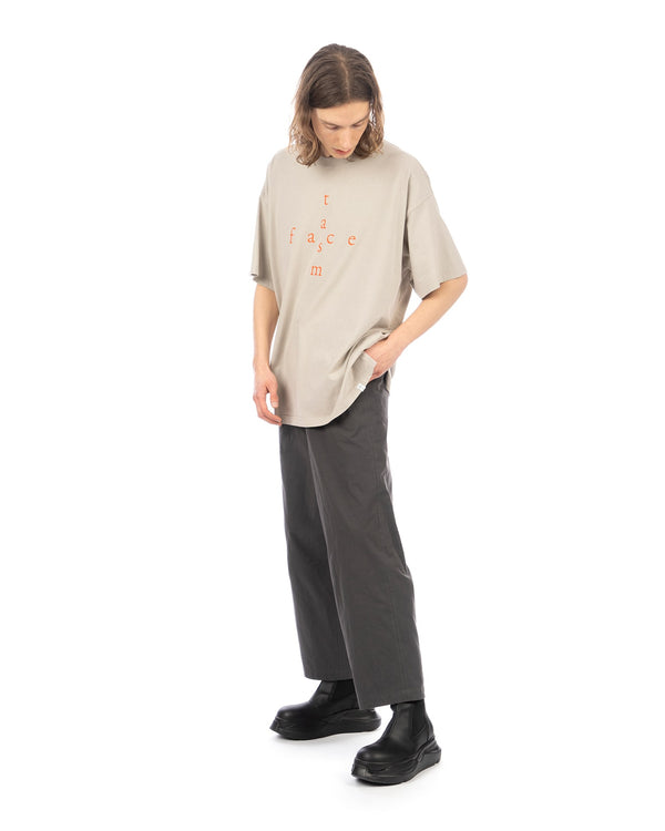 FACETASM | Plain Wrap Pants Charcoal - Concrete