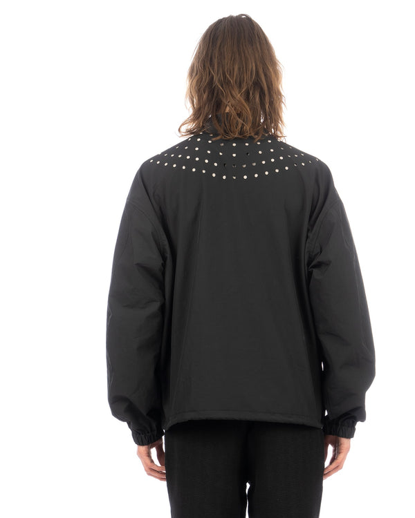 FACETASM | Dot Coach Jacket Black - Concrete