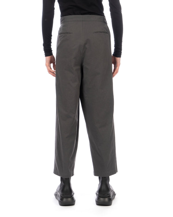 FACETASM | Plain Wrap Pants Charcoal - Concrete