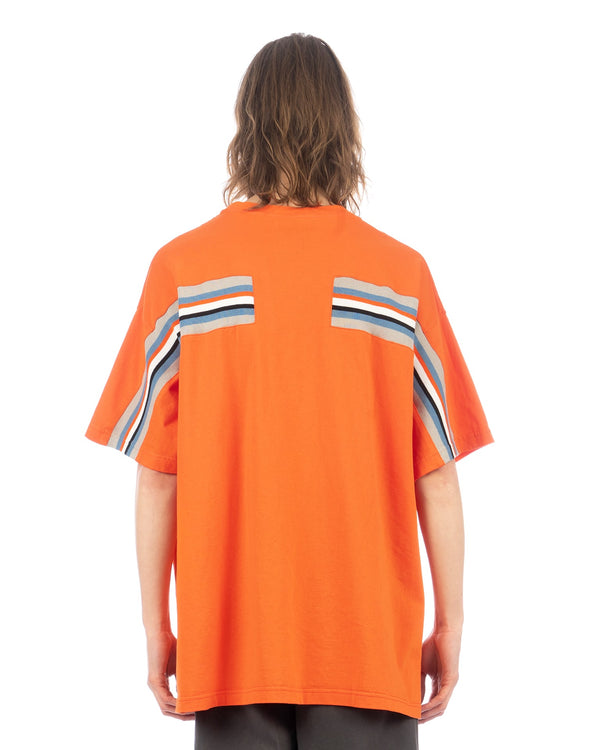 FACETASM | Rib Big Tee Orange - Concrete