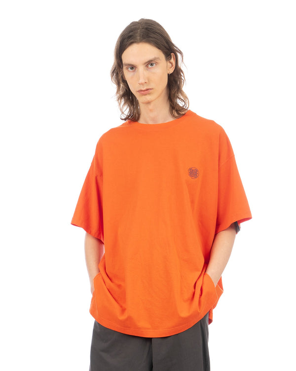 FACETASM | Rib Big Tee Orange - Concrete