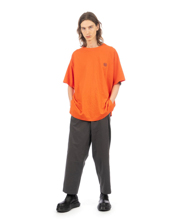 FACETASM | Rib Big Tee Orange - Concrete