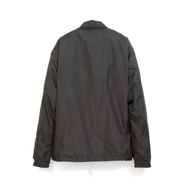FACETASM College Coach Jacket Black - Concrete
