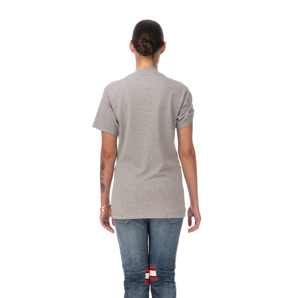 FACETASM | W Tape Basic T-Shirt Grey - Concrete