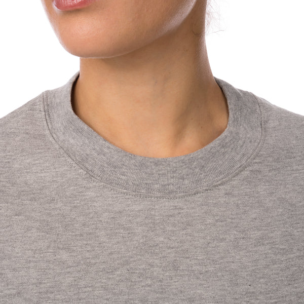 FACETASM | W Tape Basic T-Shirt Grey - Concrete