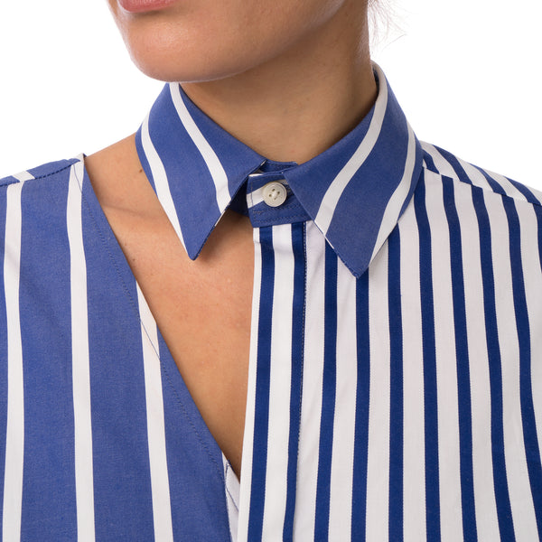 FACETASM | W Asymetry Dress Blue - Concrete