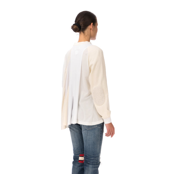 FACETASM | W T-Shirt White - Concrete
