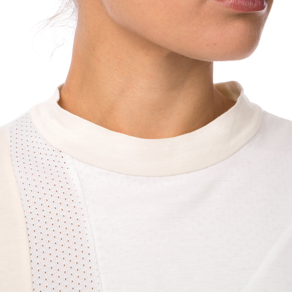 FACETASM | W T-Shirt White - Concrete