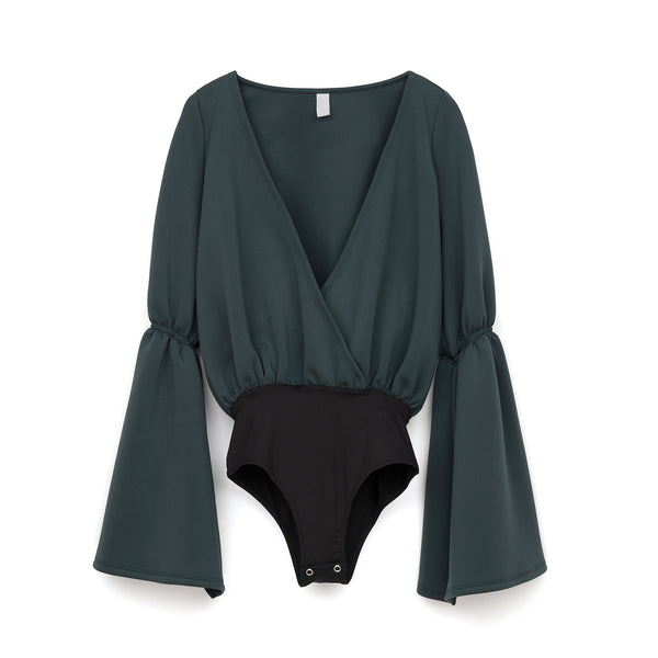 FANTABODY 'Just' Neopreme Body Green Pine - Concrete