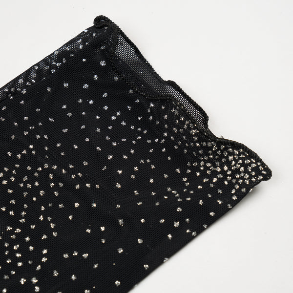 FANTABODY Socks Tulle Strass Black - Concrete