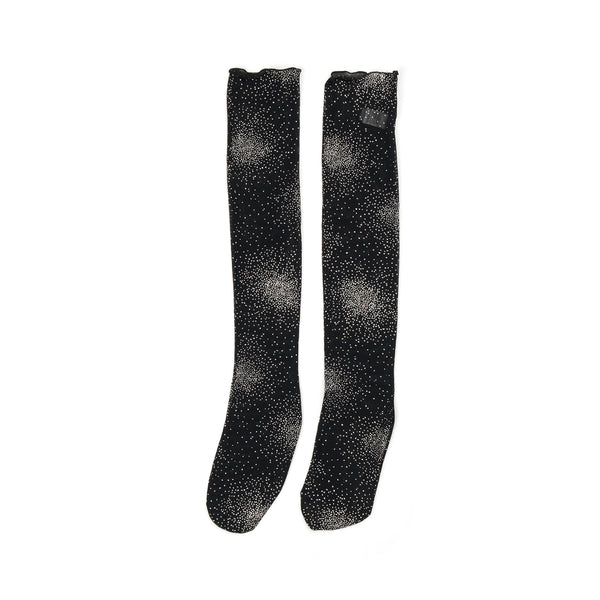 FANTABODY Socks Tulle Strass Black - Concrete