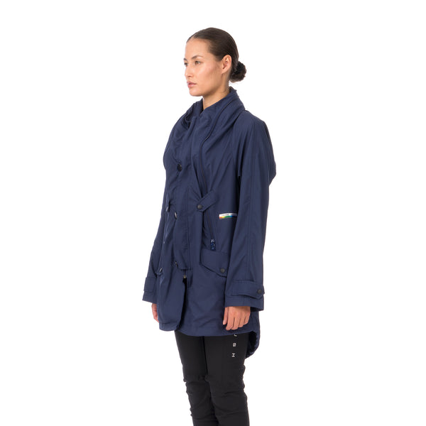 Final Home | Double Cloth Jacket Navy - Concrete