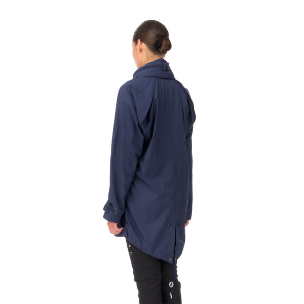 Final Home | Double Cloth Jacket Navy - Concrete