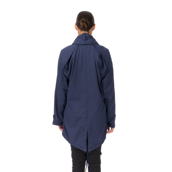 Final Home | Double Cloth Jacket Navy - Concrete