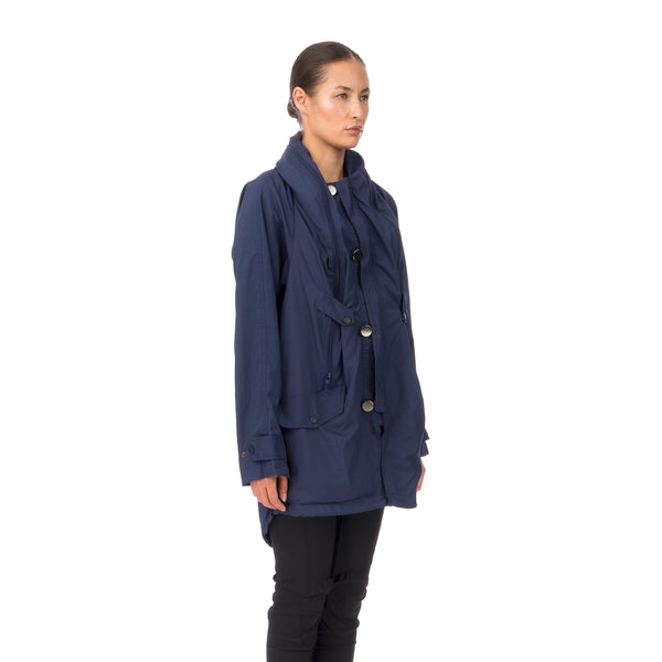 Final Home | Double Cloth Jacket Navy - Concrete