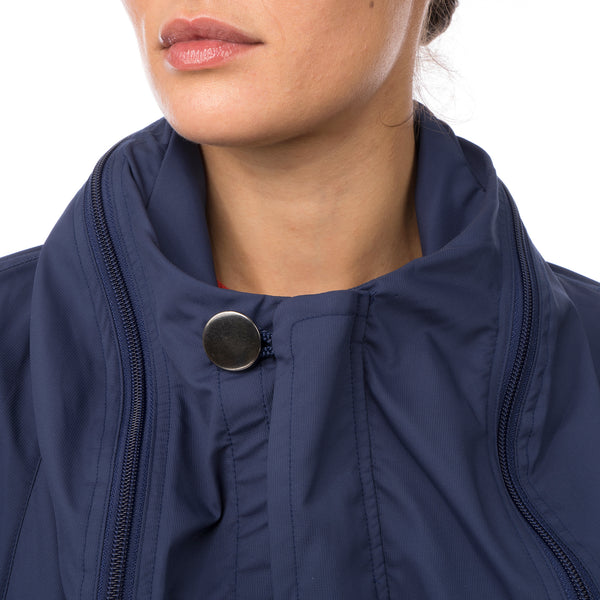Final Home | Double Cloth Jacket Navy - Concrete