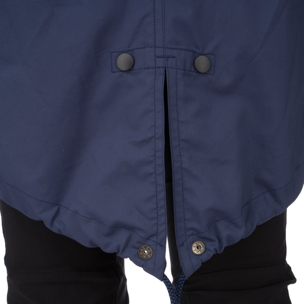 Final Home | Double Cloth Jacket Navy - Concrete