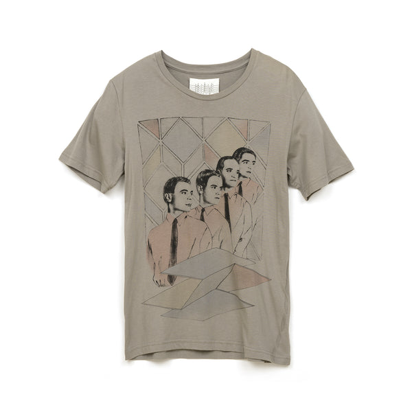 Ground Zero | Kraft Unisex Printed Tee Grey + CD - Concrete