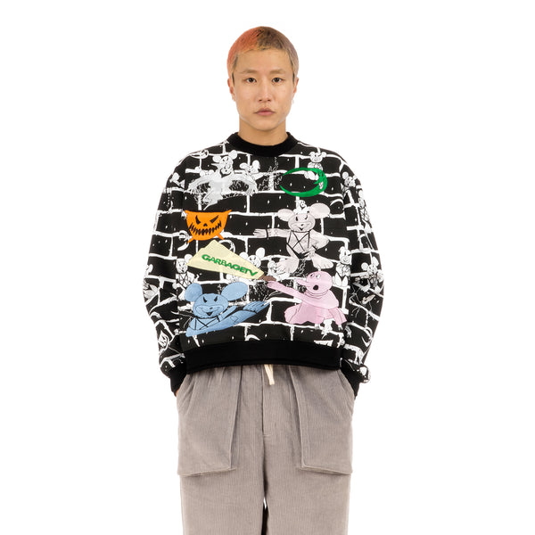 GarbageTV | Madgic In Maddics Sweater Bear Brick / Black - Concrete