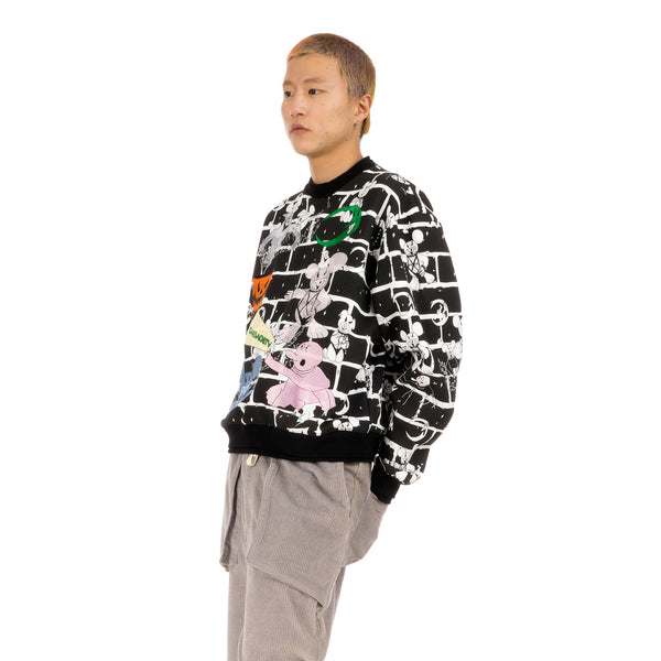 GarbageTV | Madgic In Maddics Sweater Bear Brick / Black - Concrete