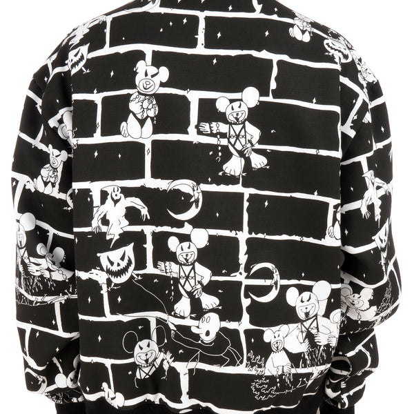 GarbageTV | Madgic In Maddics Sweater Bear Brick / Black - Concrete