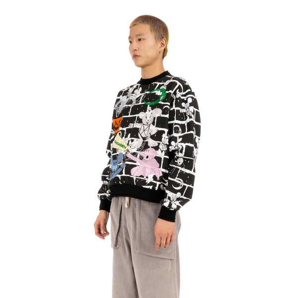 GarbageTV | Madgic In Maddics Sweater Bear Brick / Black - Concrete