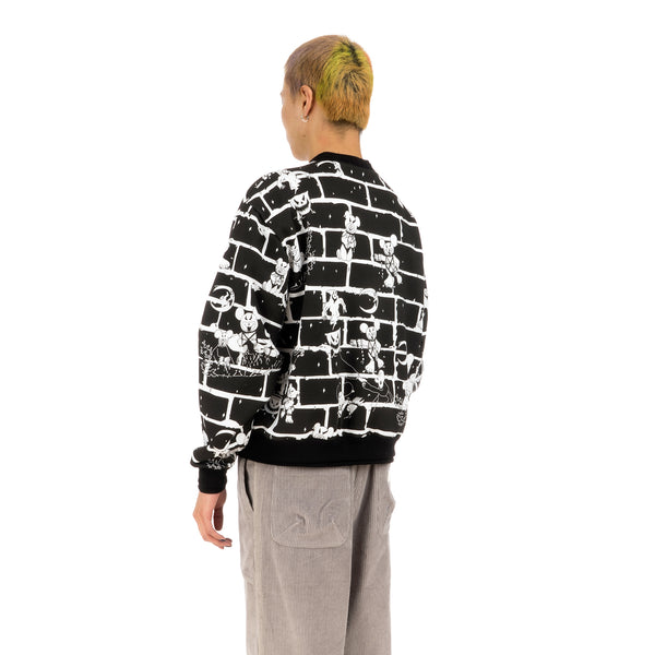 GarbageTV | Madgic In Maddics Sweater Bear Brick / Black - Concrete