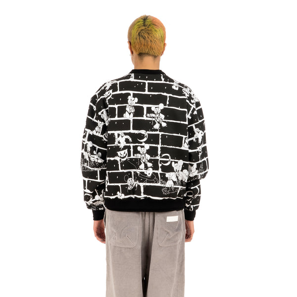 GarbageTV | Madgic In Maddics Sweater Bear Brick / Black - Concrete