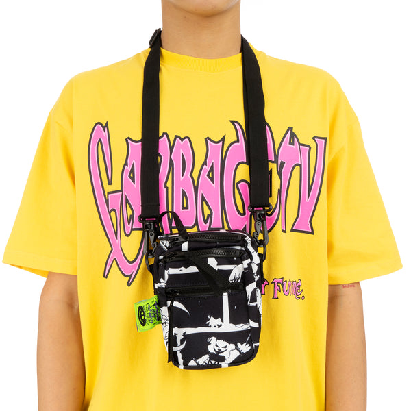 GarbageTV | My Collar Neck Bag Bear Brick / Black - Concrete