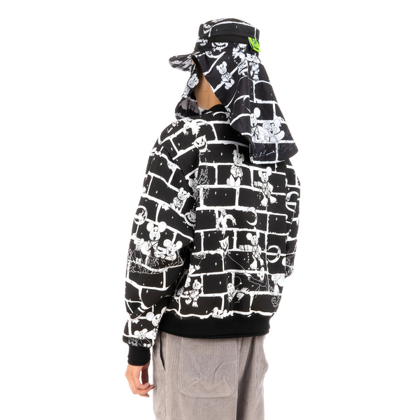 GarbageTV | Cover Up Hat Bear Brick / Black - Concrete