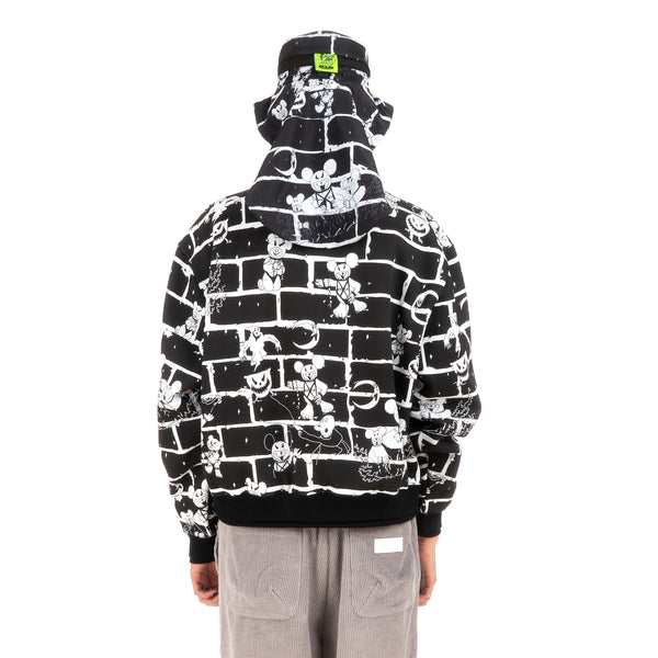 GarbageTV | Cover Up Hat Bear Brick / Black - Concrete